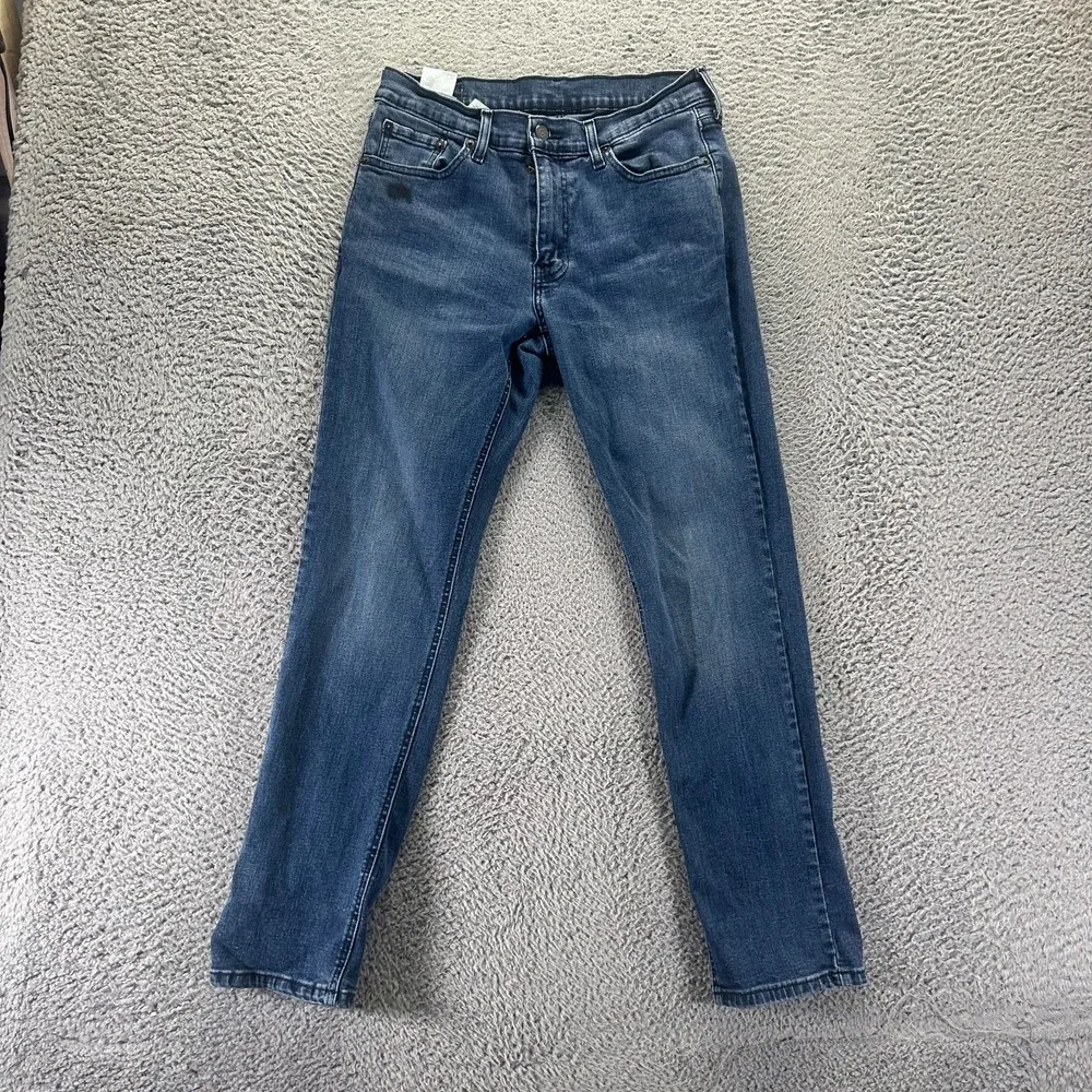 Levi's 541 Jeans Men 30x30 Blue Cotton Denim Straight Leg Faded Workwear Stretch